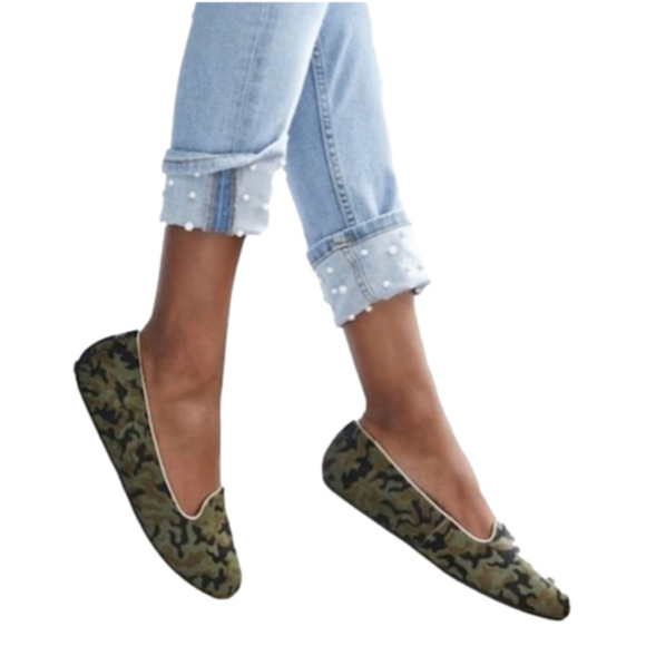 Birdies The Night Owl Camouflage Calf Hair Size 8.5 - Picture 1 of 12